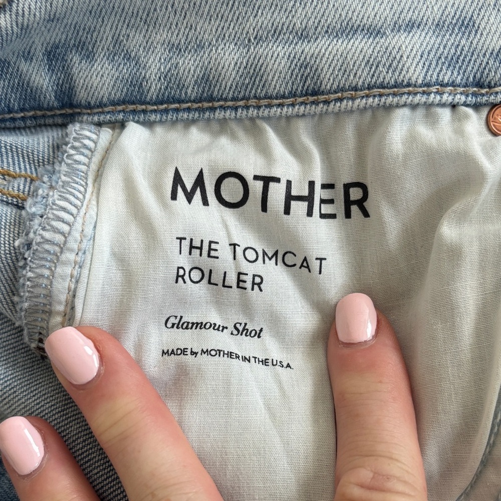 MOTHER Light Wash Flare Jeans - Picture 2 of 12